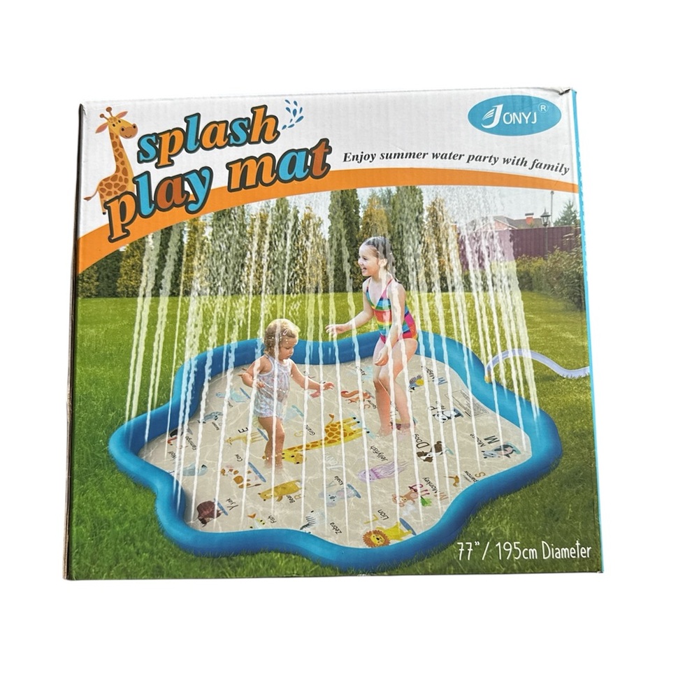 Blue Splash Play Mat for Kids- Unoped/New